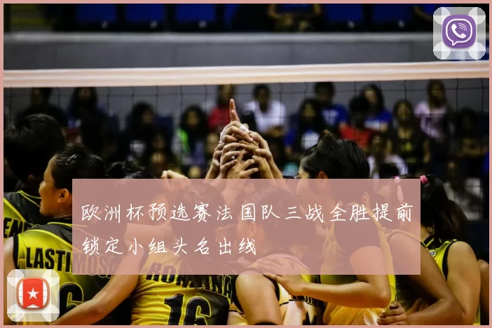欧洲杯预选赛法国队三战全胜提前锁定小组头名出线