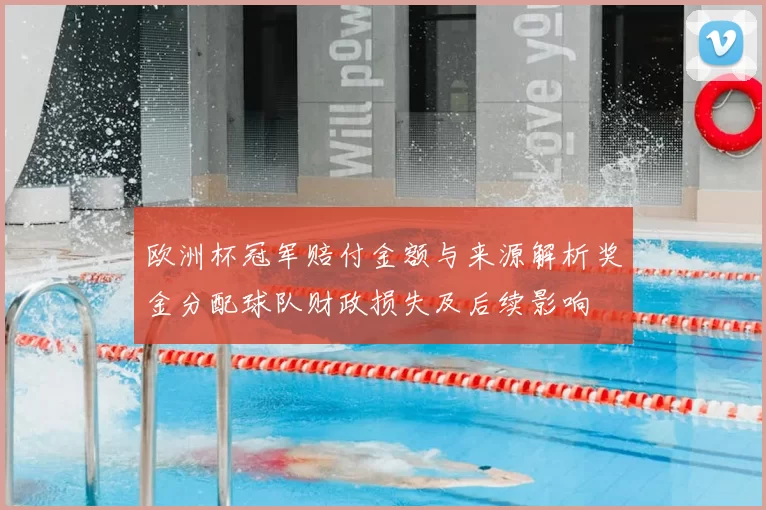 欧洲杯冠军赔付金额与来源解析奖金分配球队财政损失及后续影响